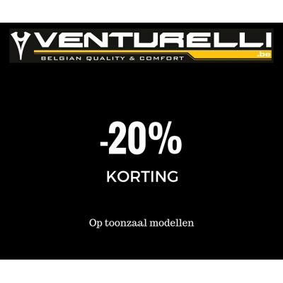 20% op Venturelli toonzaalmodellen 
