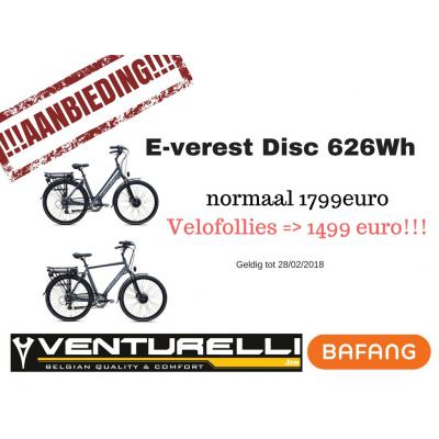 Aanbieding E-Verest Disc 626Wh