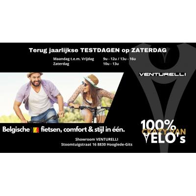 Venturelli herstart Jaarlijkse E-BIKE Testdagen